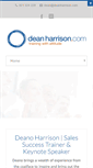 Mobile Screenshot of deanharrison.com