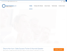 Tablet Screenshot of deanharrison.com